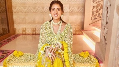 রাধিকা মার্চেন্ট। রাধিকা মার্চেন্ট।
