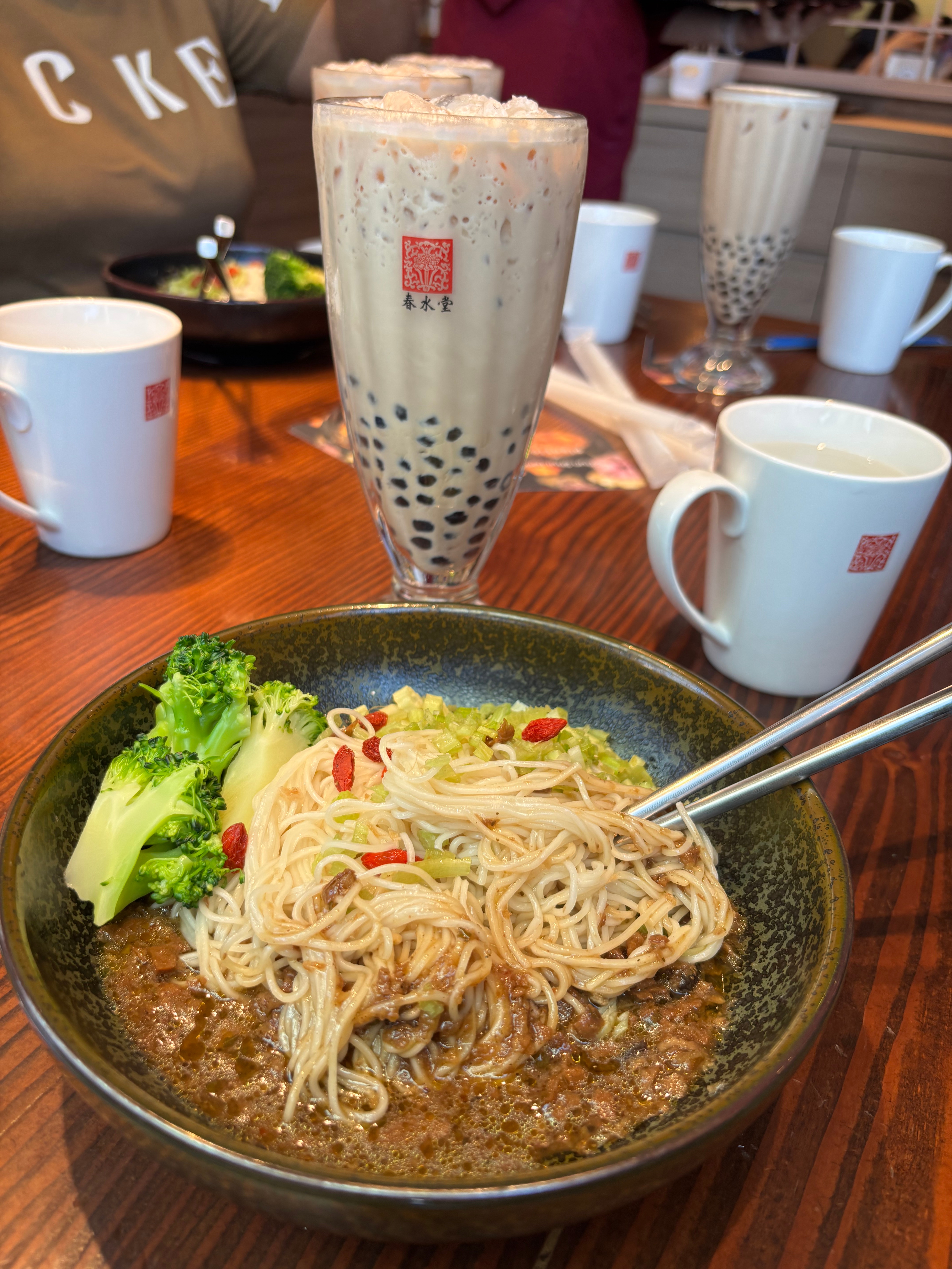 At Chun Shui Tang, where bubble tea was invented, one can try various delicacies. The situated adjacent to the Gloria Outlets near Taoyuan which is delight for shoppers (Photo: Deep Saxena/HT)