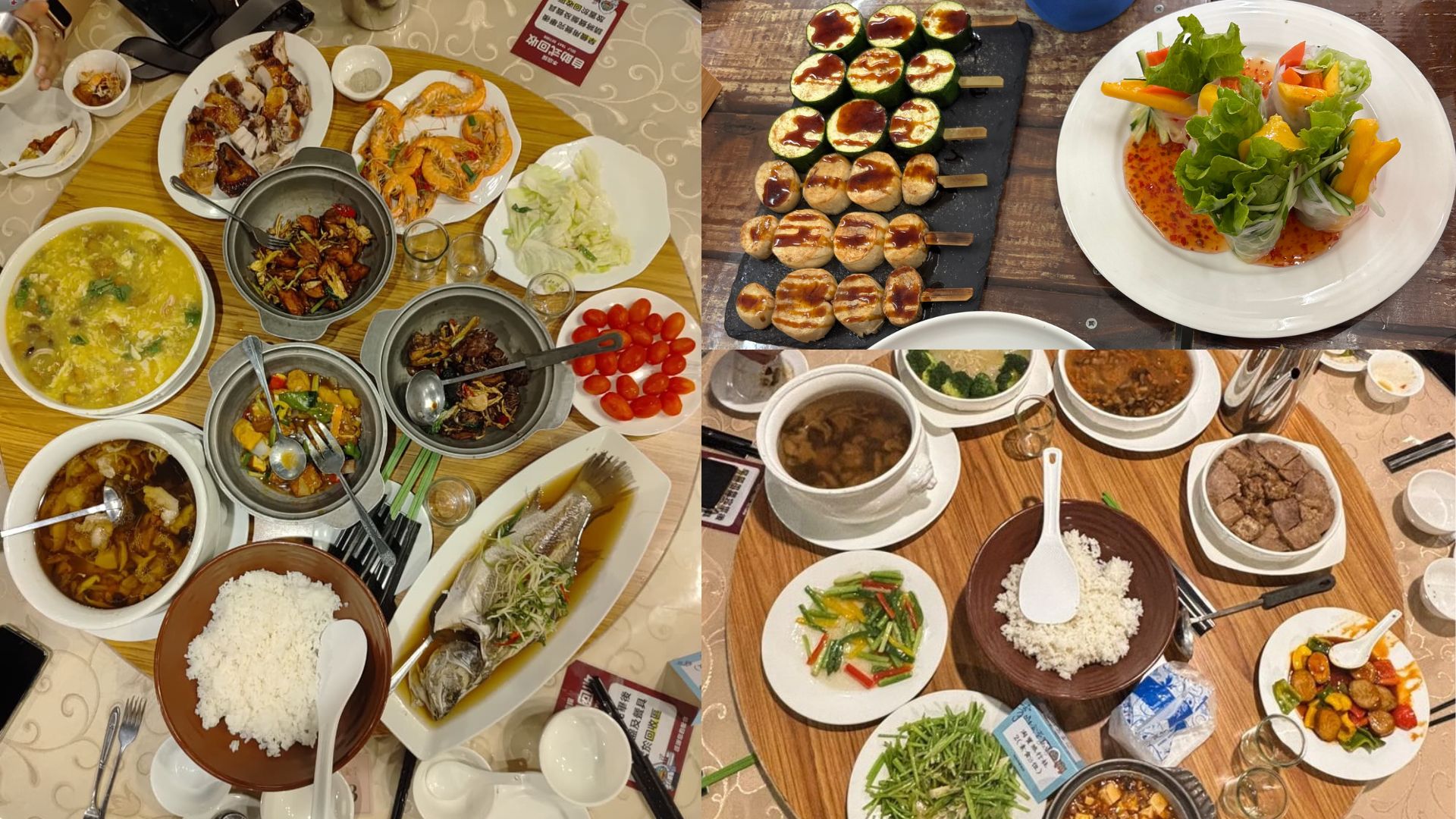 The variety of Japanese cuisines available in Taiwan for both vegetarians and non-vegetarians (Photos: Deep Saxena/HT)