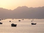 FILE PHOTO: Ships and boats in the Strait of Hormuz, Musandam, Oman, May 1, 2026. (REUTERS)
