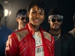 Jaafar Jackson played Michael Jackson in his biopic Michael.

 (Glen Wilson/Lionsgate via AP)