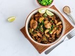 Chicken Lauki Stir Fry And Quinoa