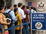 An Indian student described a crowded US visa interview day, noting that others also faced similar rejections following brief interviews.