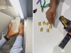 Customs official seized over 2.7 kilogram of gold in IndiGo aircraft.