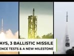 DRDO’s ballistic missile defence push hits major milestone in 3 tests