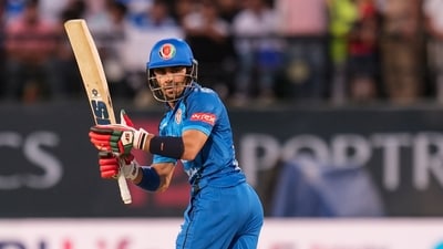 Iniially, Afghanistan posted 194 in 24.5 overs. (PTI) Iniially, Afghanistan posted 194 in 24.5 overs. (PTI)
