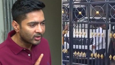বাড়িতে পুলিশি তল্লাশি অভিযান নিয়ে মুখ খুললেন অভিষেক বন্দ্যোপাধ্যায়। বাড়িতে পুলিশি তল্লাশি অভিযান নিয়ে মুখ খুললেন অভিষেক বন্দ্যোপাধ্যায়।
