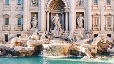 The historic Trevi Fountain is one of the popular attractions in Rome. (Unsplash) The historic Trevi Fountain is one of the popular attractions in Rome. (Unsplash)