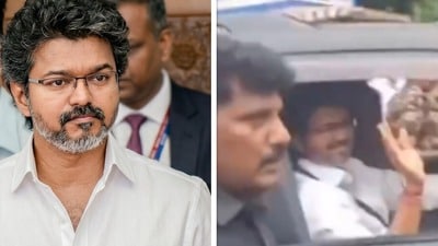 డ్రైవ‌ర్‌గా సీఎం.. సొంతంగా కారు న‌డిపిన విజ‌య్‌