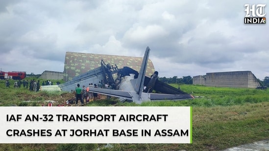 IAF An-32 crash: transport aircraft crashes while landing at Assam's Jorhat…