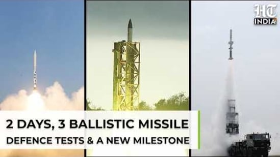 DRDO’s ballistic missile defence push hits major milestone in 3 tests