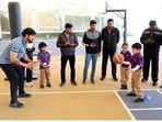 The initiative evaluates age-appropriate physical parameters. (HT Sourced Photo/CISCE) The initiative evaluates age-appropriate physical parameters. (HT Sourced Photo/CISCE)