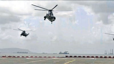 After 36 years, Indian Navy retires Sea King Bravo fleet