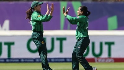 For Pakistan, Fatima Sana and Sadia Iqbal took two-wicket hauls.&nbsp; (AFP)