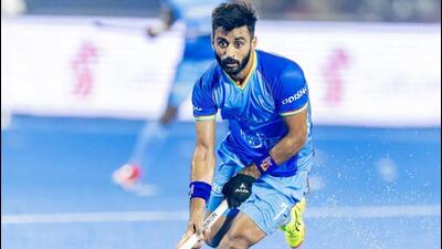 Manpreet equalled the all-time Indian appearance record held by former defender and skipper, Dilip Tirkey, who is the current Hockey India president. (Hockey India) Manpreet equalled the all-time Indian appearance record held by former defender and skipper, Dilip Tirkey, who is the current Hockey India president. (Hockey India)