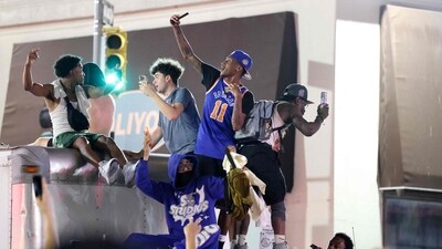 The Knicks’ season has marked a dramatic turnaround after years of struggles, having long been among the league’s weakest teams. (AFP)