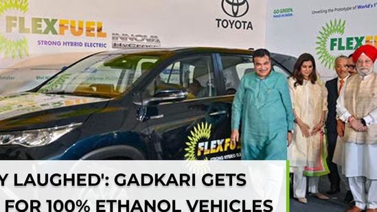 Petrol's biggest challenger yet? Gadkari clears way for 100% ethanol cars