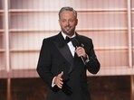 Nate Bargatze was photographed at Trump's 80th birthday UFC event at the White House. 