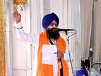 Akal Takht acting jathedar Giani Kuldeep Singh Gargaj will chair the meeting. (HT File)