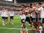 Germany are up and away
