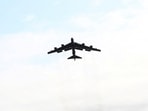 The Boeing B-52 Stratofortress is America's long-serving heavy bomber. 