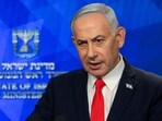 Israel's Prime Minister Benjamin Netanyahu gives a news conference in Jerusalem on June 15, 2026. Netanyahu said on June 15 that the joint US-Israeli military campaign against Iran had spared his country from what he described as the Islamic republic's threat of "nuclear annihilation".