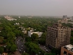 In NDMC areas, property tax is currently assessed through a system that takes into account estimated rental value, property records and ground surveys. (HT Photo)