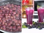 Kunal Kapur's jamun sharbat can be prepared in half an hour. 