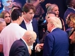 Barron Trump attended a UFC event for his father's 80th birthday, marking his first public appearance in months. 