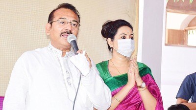 কলকাতা পুরনিগমের ১০৯ নম্বর ওয়ার্ডের কাউন্সিলর অনন্যা বন্দ্যোপাধ্যায়। (ফাইল ছবি, সৌজন্যে ফেসবুক Ananya Banerjee)