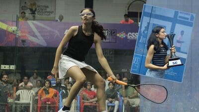 Aradhya Porwal held the No. 1 position in the All-India Girls Under-17 ranking from July to December 2025. Aradhya Porwal held the No. 1 position in the All-India Girls Under-17 ranking from July to December 2025.