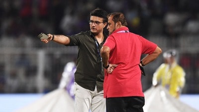 থানায় অভিযোগ দায়ের করলেন সৌরভ গঙ্গোপাধ্যায়। (ফাইল ছবি, সৌজন্যে রয়টার্স)