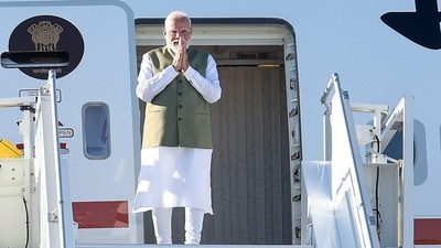 জি-৭ সম্মেলনে PM মোদীর কর্মসূচি কী কী? (PMO via PTI) জি-৭ সম্মেলনে PM মোদীর কর্মসূচি কী কী? (PMO via PTI)