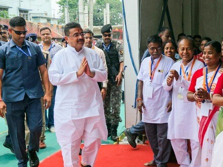  পশ্চিমবঙ্গের মুখ্যমন্ত্রী শুভেন্দু অধিকারী। (ছবি সৌজন্যে এএনআই)