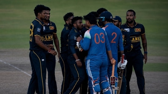 IND A vs SL A, Tri Series, Highlights: Vaibhav Sooryavanshi was involved in a heated confrontation.