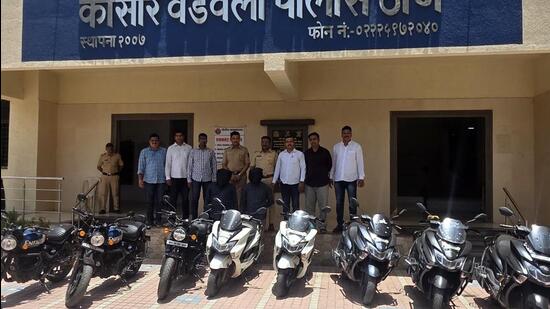 Bike theft gang busted, 3 held (Praful Gangurde)