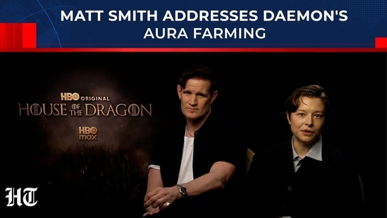 Matt Smith on why Daemon Aura Farms, Emma D'Arcy calls him ‘Football Hooligan’