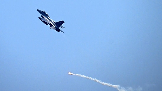 Both pilots, Flight Lieutenant Muhammad Qasim Abdullah (Pakistan Air Force) and Lieutenant Taha Abbasi (Pakistan Navy), were killed in the crash.
A board of inquiry has been constituted by Air Headquarters to ascertain the cause of the accident. (AFP)