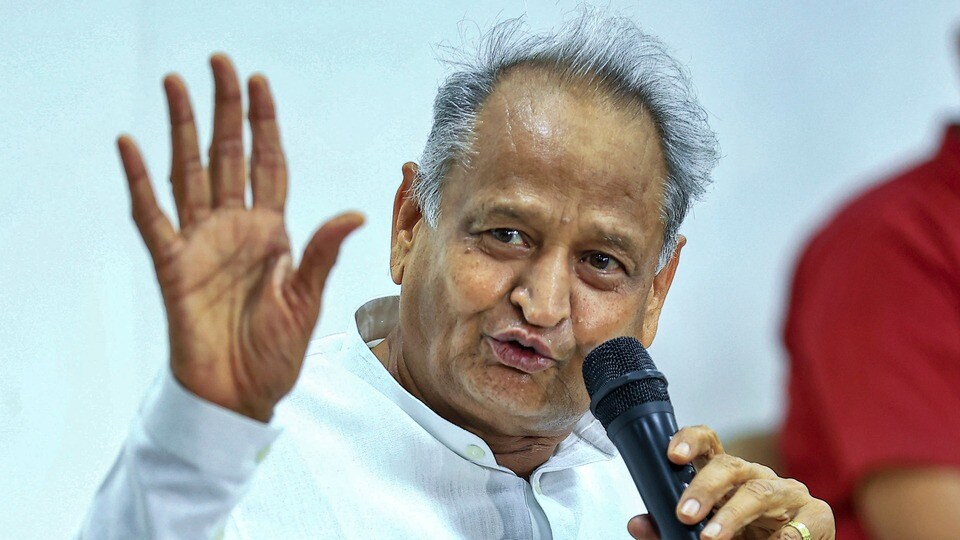 রাজস্থানের প্রাক্তন মুখ্যমন্ত্রী অশোক গেহলট (PTI)