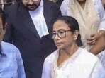 Mamata Banerjee exits the Calcutta High Court, in Kolkata, West Bengal, Tuesday, June 16, 2026. (PTI)