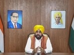 Punjab chief minister Bhagwant Mann on Tuesday rejected the video that formed the basis of the Akal Takht decree against him. (PTI Photo)