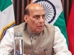Defence minister Rajnath Singh (File)