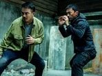 Joe Taslim and Xie Miao in a still from The Furious.