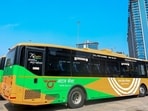 UPSRTC’s current priority is to establish a reliable and accessible public transport network for a smooth and comfortable travel for passengers across the region, said officials (HT Photos)