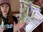 A foreigner said India’s QR-based payment system surprised her as she barely needed cash while travelling.