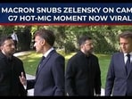 At the G7 in Evian‑les‑Bains, cameras caught a tense Macron–Zelensky moment that set social media buzzing. 