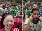Ulises Fernando Bernal Miramontes was filmed making a racist gesture at a Korean fan.