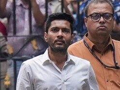 ভবানী ভবনে অভিষেক বন্দ্যোপাধ্যায়। (ছবি সৌজন্যে পিটিআই)