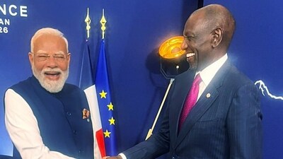 Prime Minister Narendra Modi interacts with world leader at the G7 Summit, in Evian on Tuesday. (@narendramodi X) Prime Minister Narendra Modi interacts with world leader at the G7 Summit, in Evian on Tuesday. (@narendramodi X)