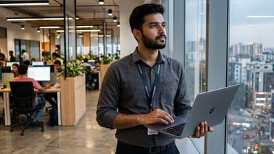 An Indian man was confused about moving back to Bengaluru after receiving a ₹28 LPA job offer. (Representational image/Gemini AI generated) An Indian man was confused about moving back to Bengaluru after receiving a ₹28 LPA job offer. (Representational image/Gemini AI generated)